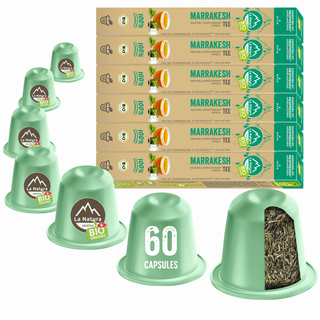 MARRAKESH ORGANIC tea capsules