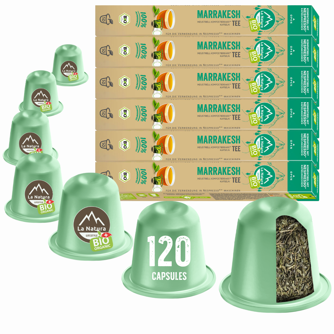 MARRAKESH ORGANIC tea capsules