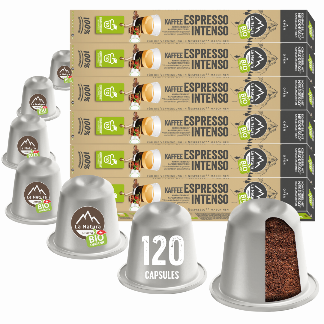 Capsules de café ESPRESSO INTENSO BIO