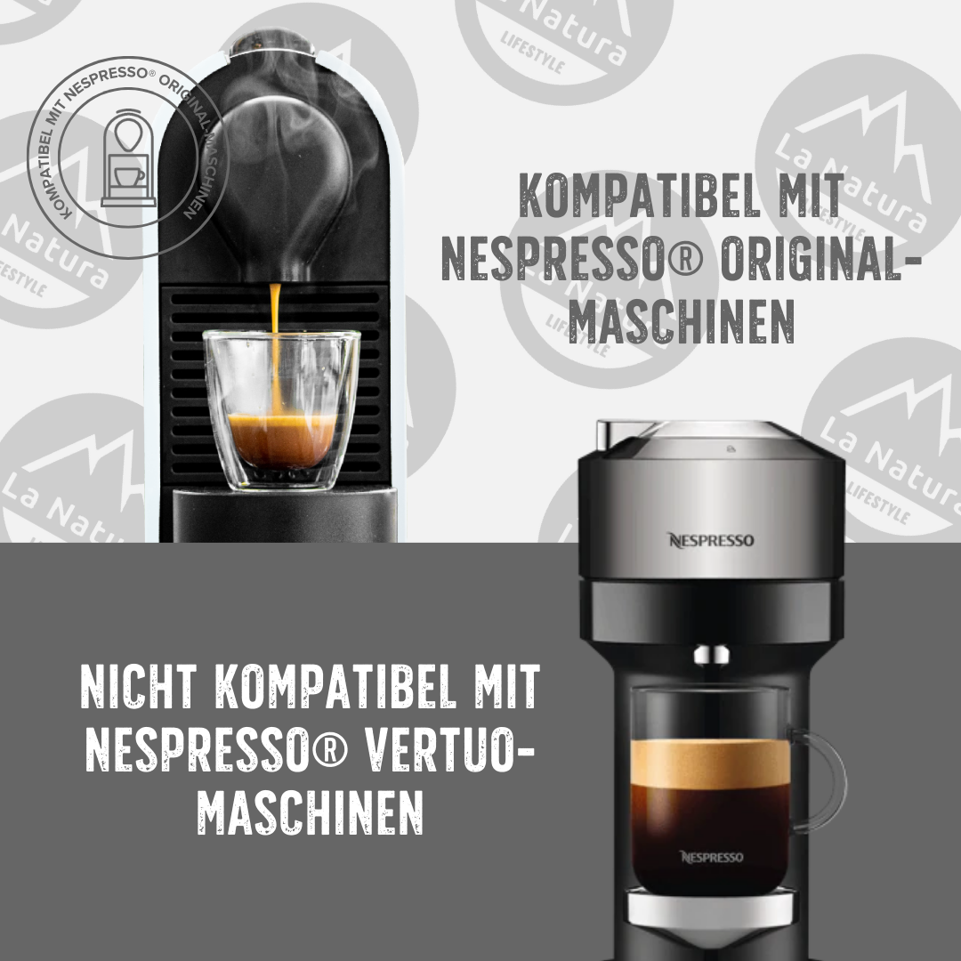 Kaffeeliebhaber Starterpaket: 120 Kapseln + Kapselmaschine