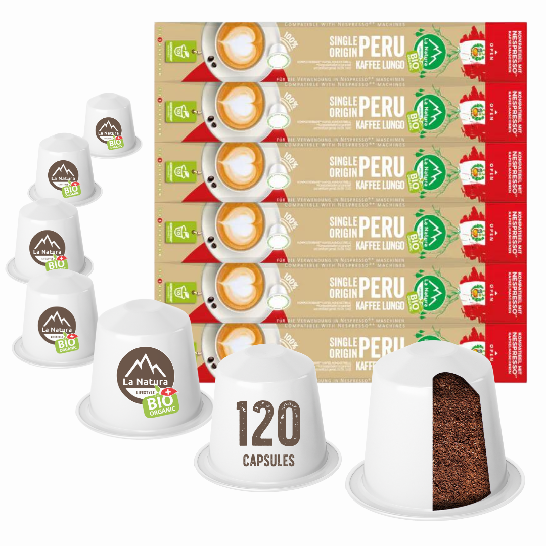 PERU Single Origin BIO coffee capsules