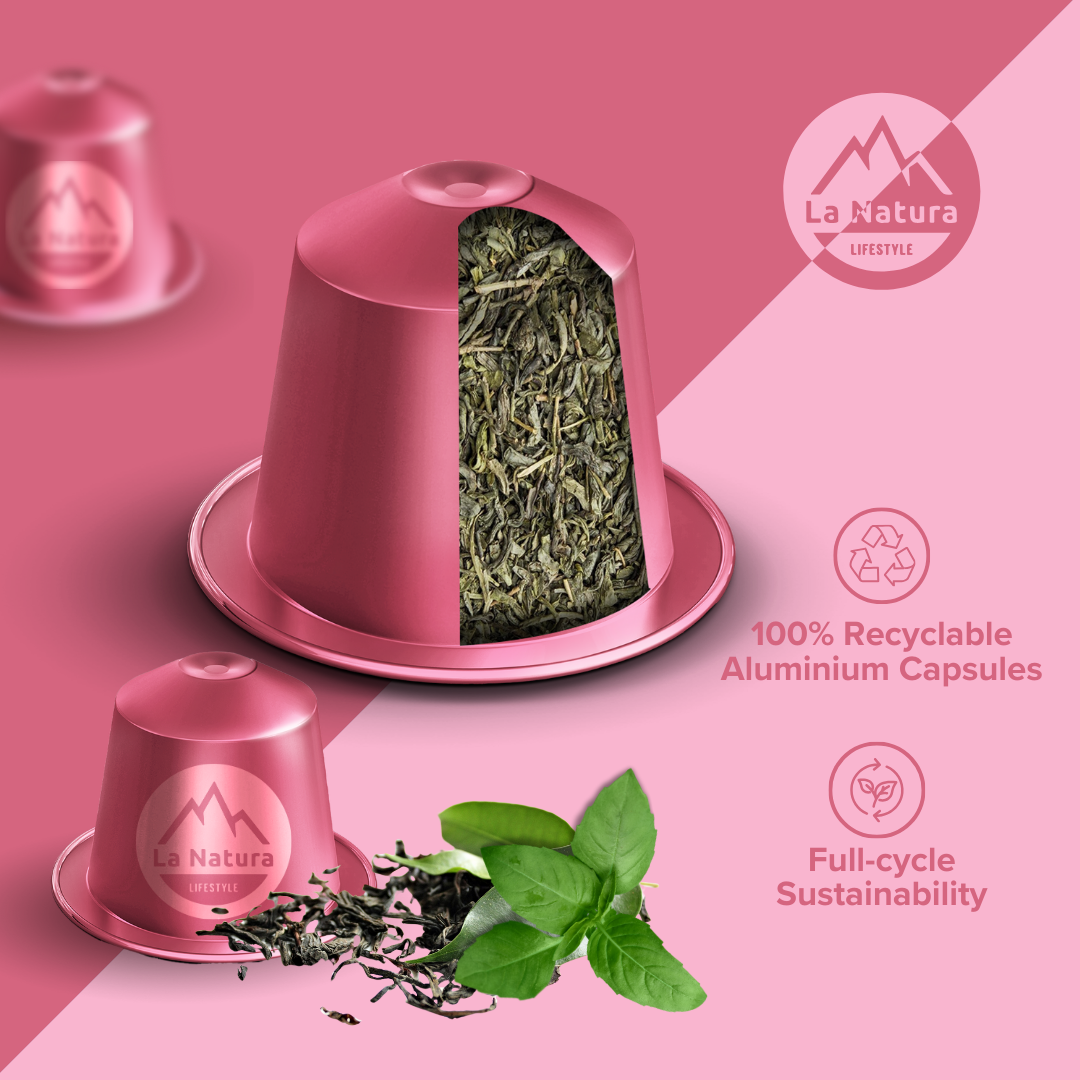 Herbs ORGANIC tea capsules La Natura Lifestyle