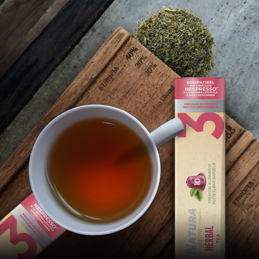 Herbs ORGANIC tea capsules La Natura Lifestyle