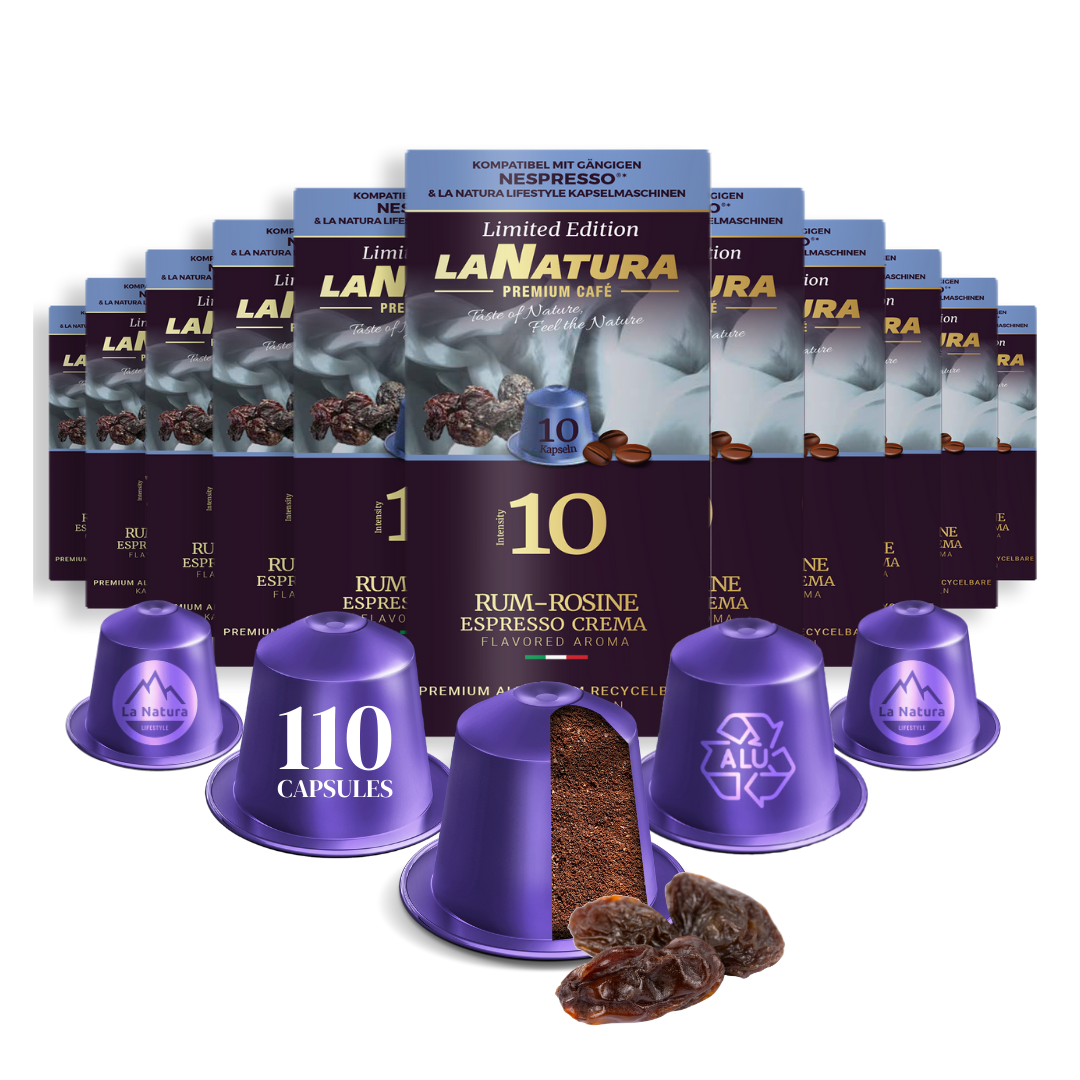 Vanilla Espresso Crema Premium Coffee Capsules