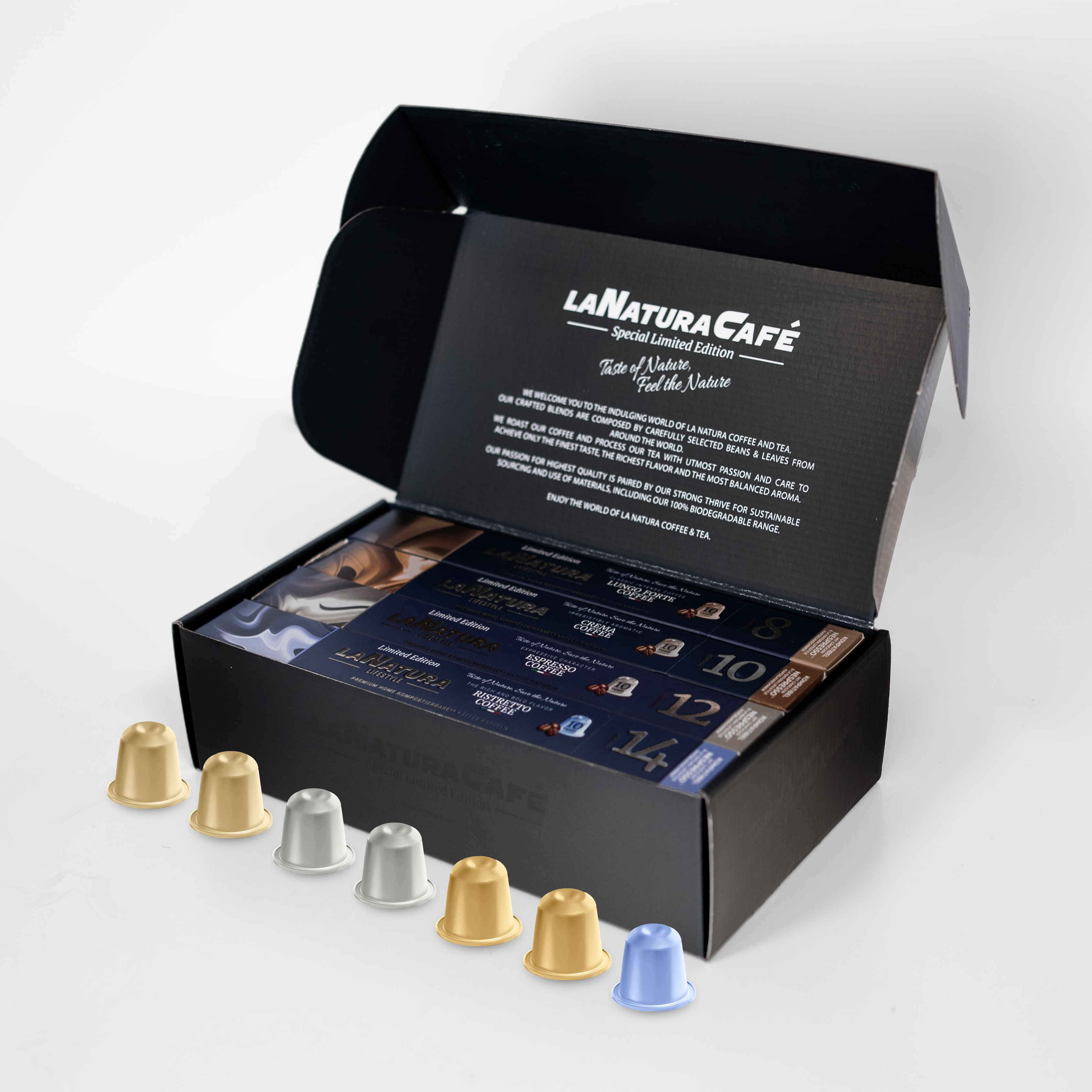 SELECTION BOX 80 LUX Premium coffee capsules