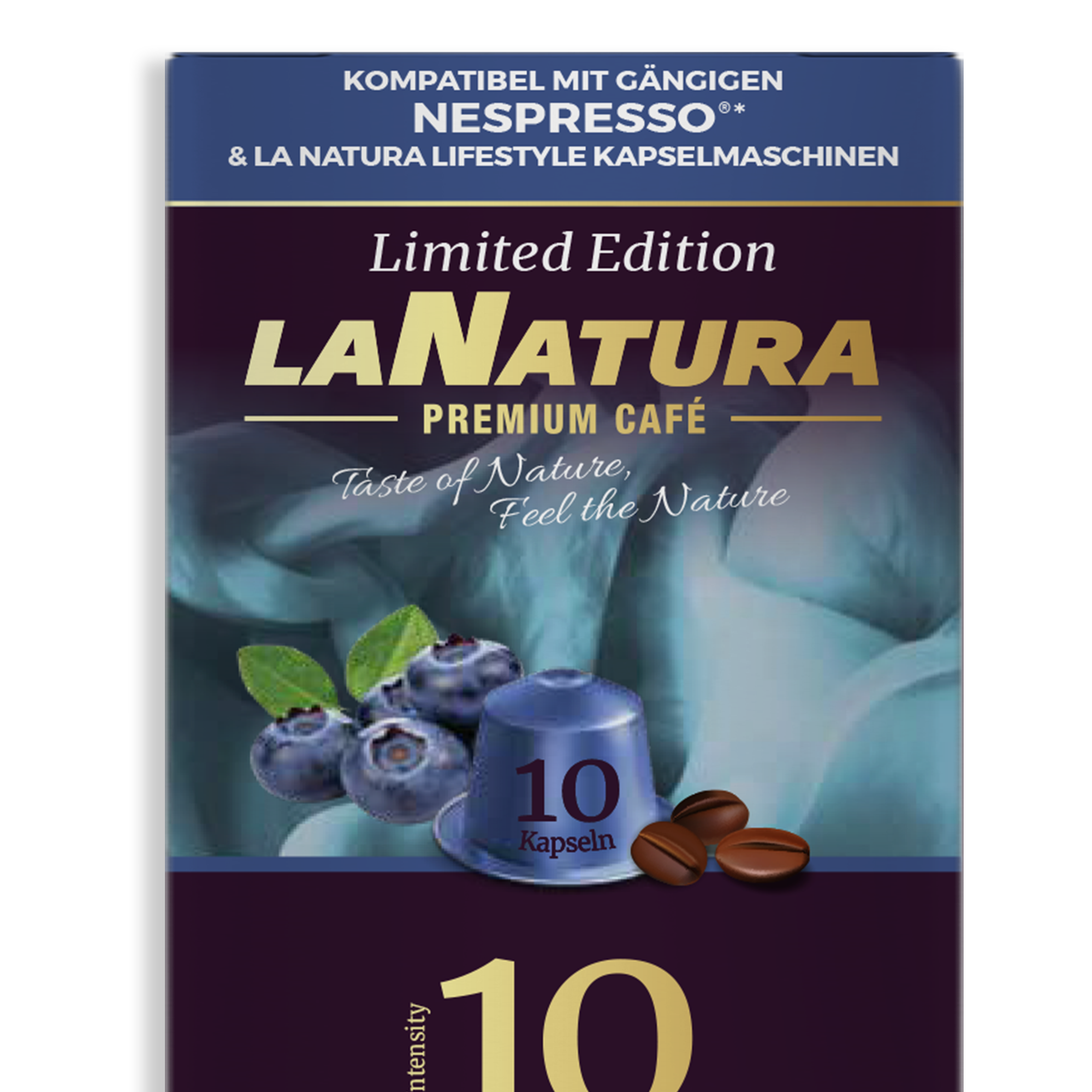 Blueberry Espresso Crema Premium Coffee Capsules