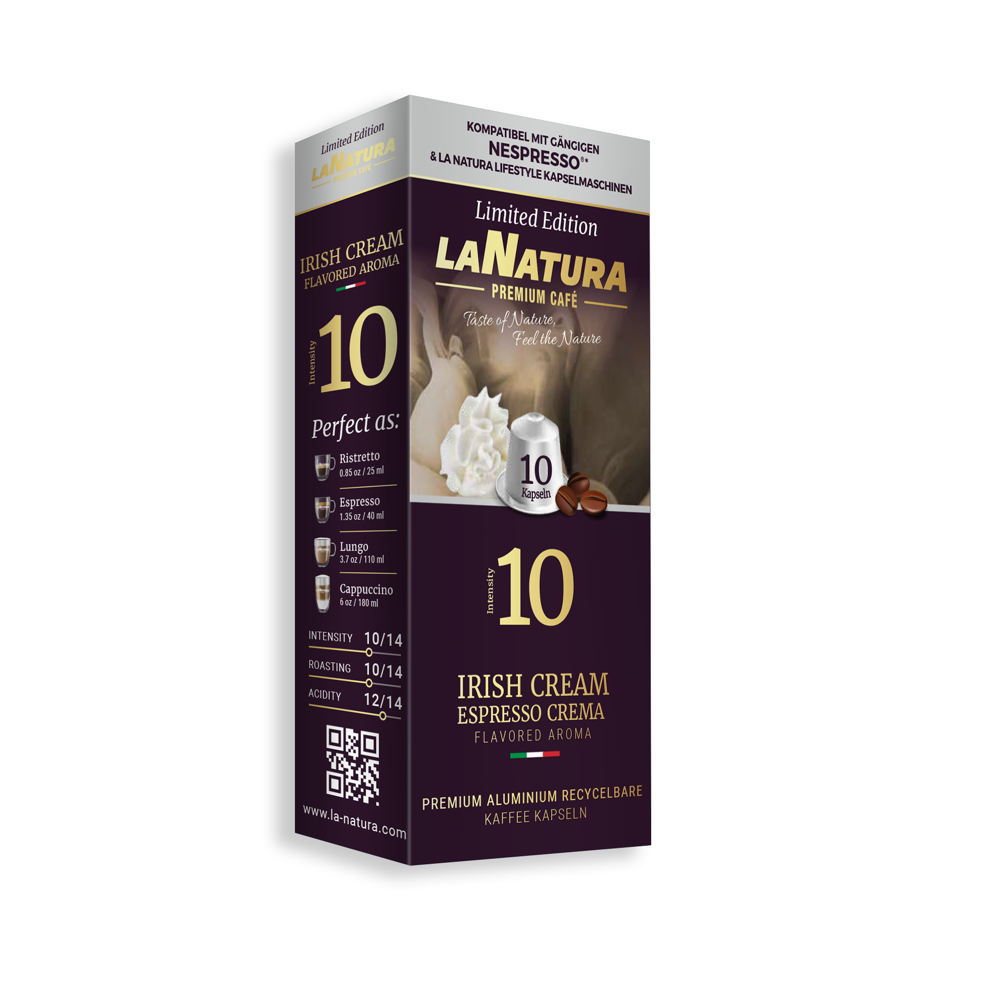 Irish Cream Espresso Crema Premium Kaffeekapseln