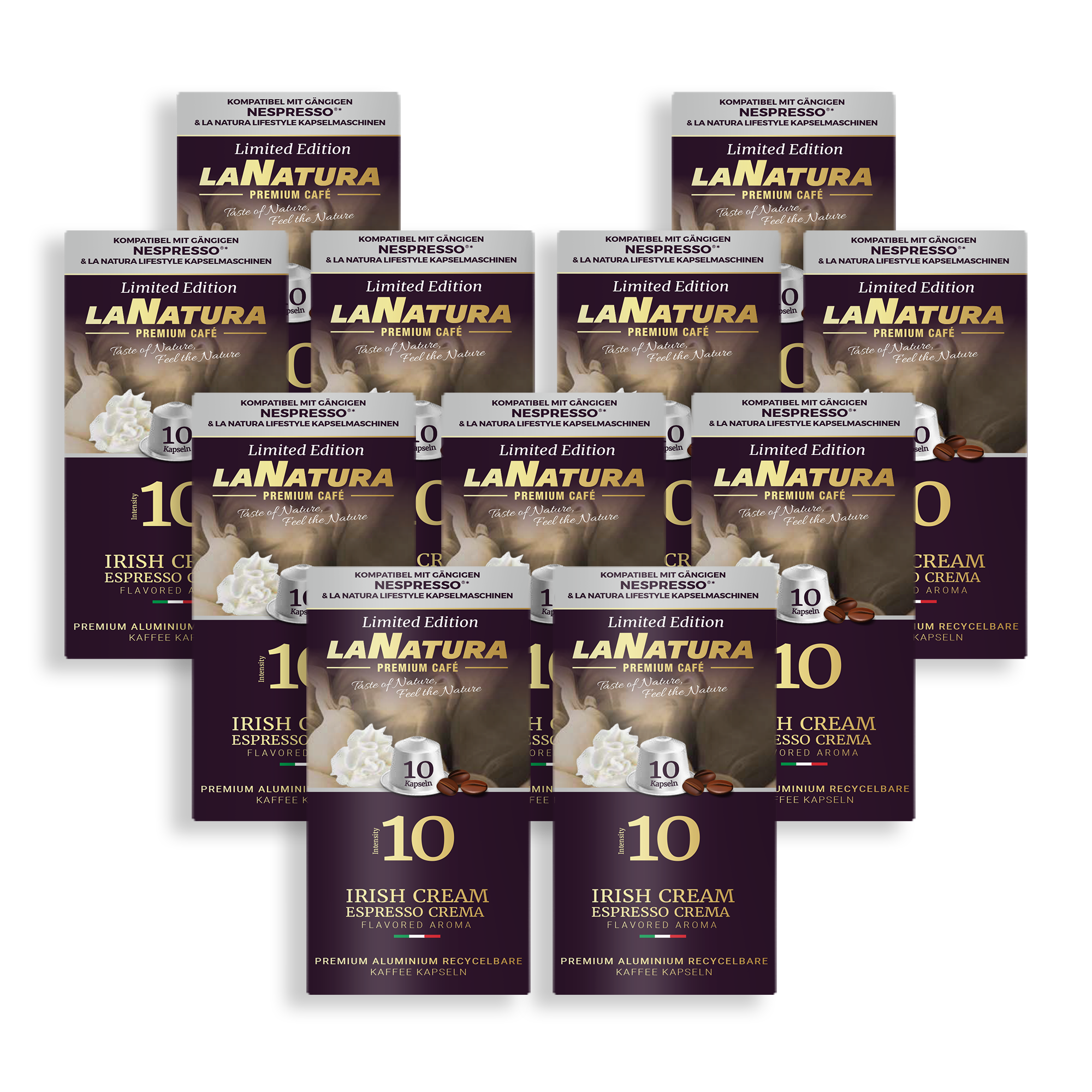 Irish Cream Espresso Crema Premium Coffee Capsules