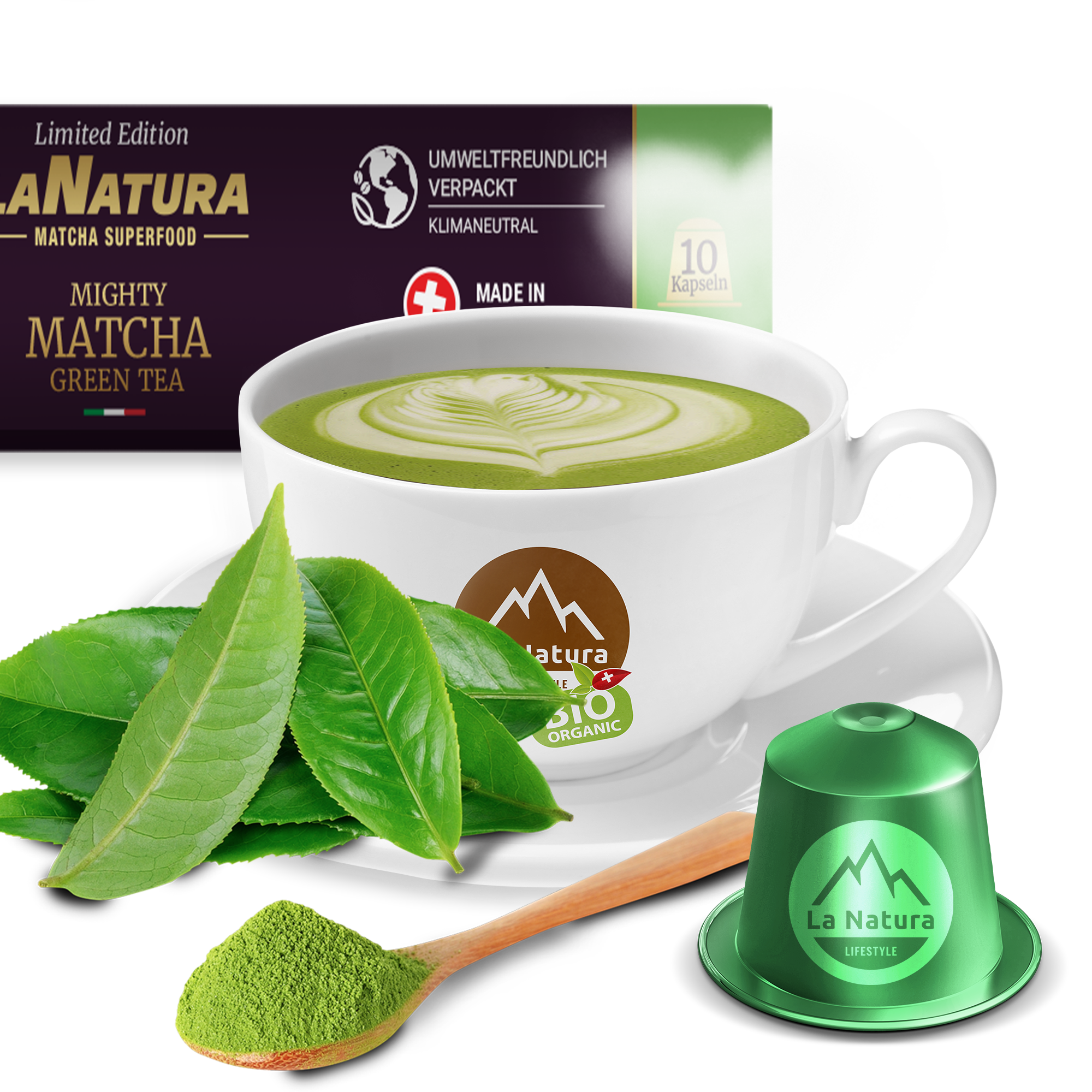 MATCHA Premium Teekapseln