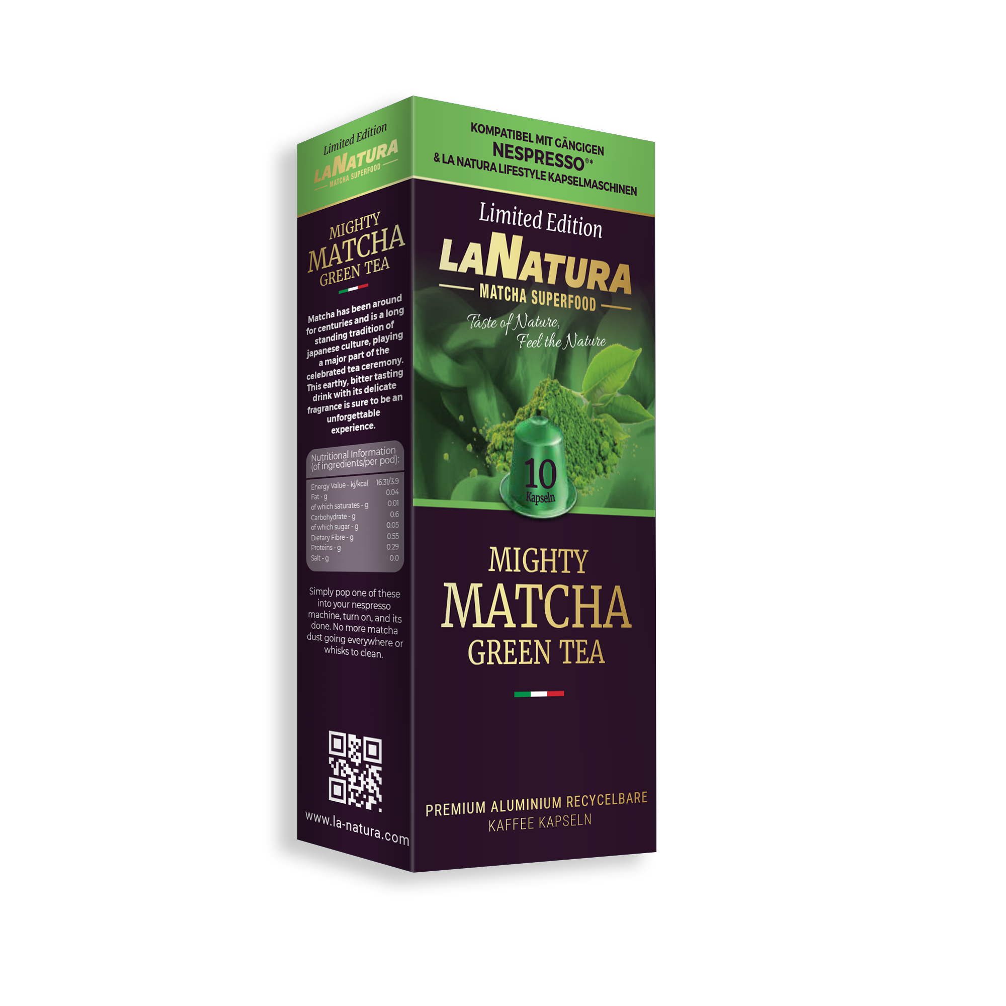 MATCHA Premium Teekapseln