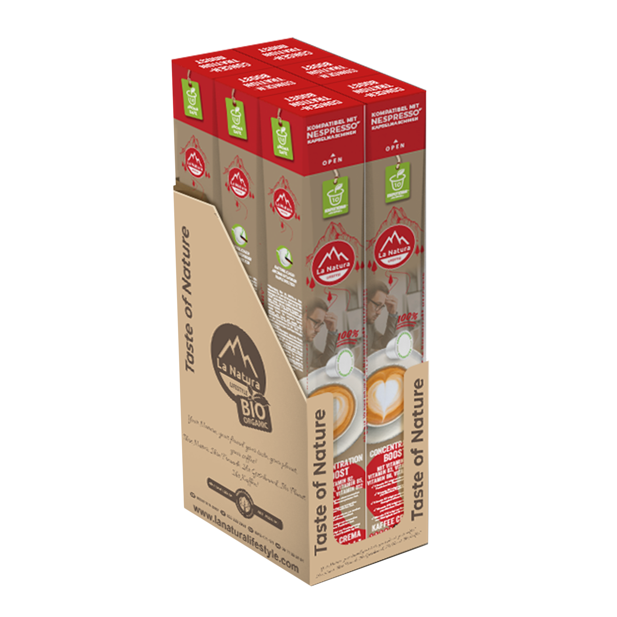 Capsules de café CREMA CONCENTRATION BOOST