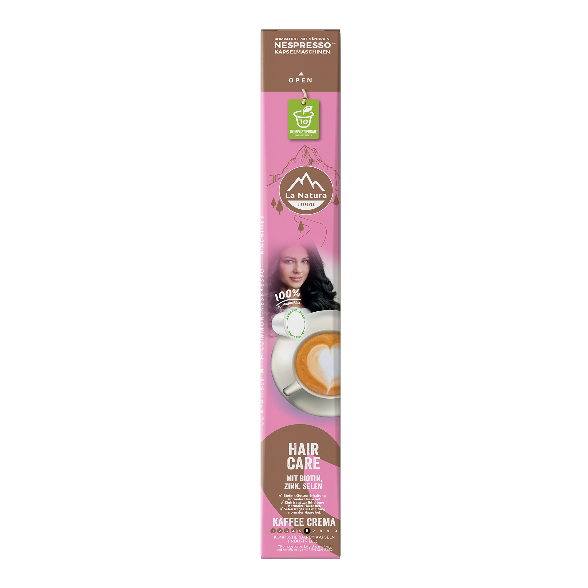 CREMA HAIR CARE Premium coffee capsules