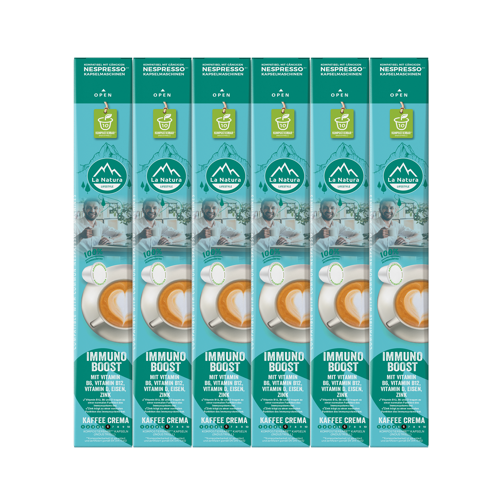 CREMA IMMUNSYSTEM BOOST Premium Kaffeekapseln