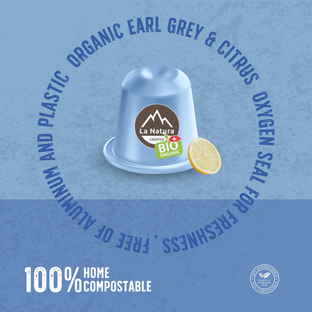 EARL GRAY &amp; CITRUS ORGANIC tea capsules