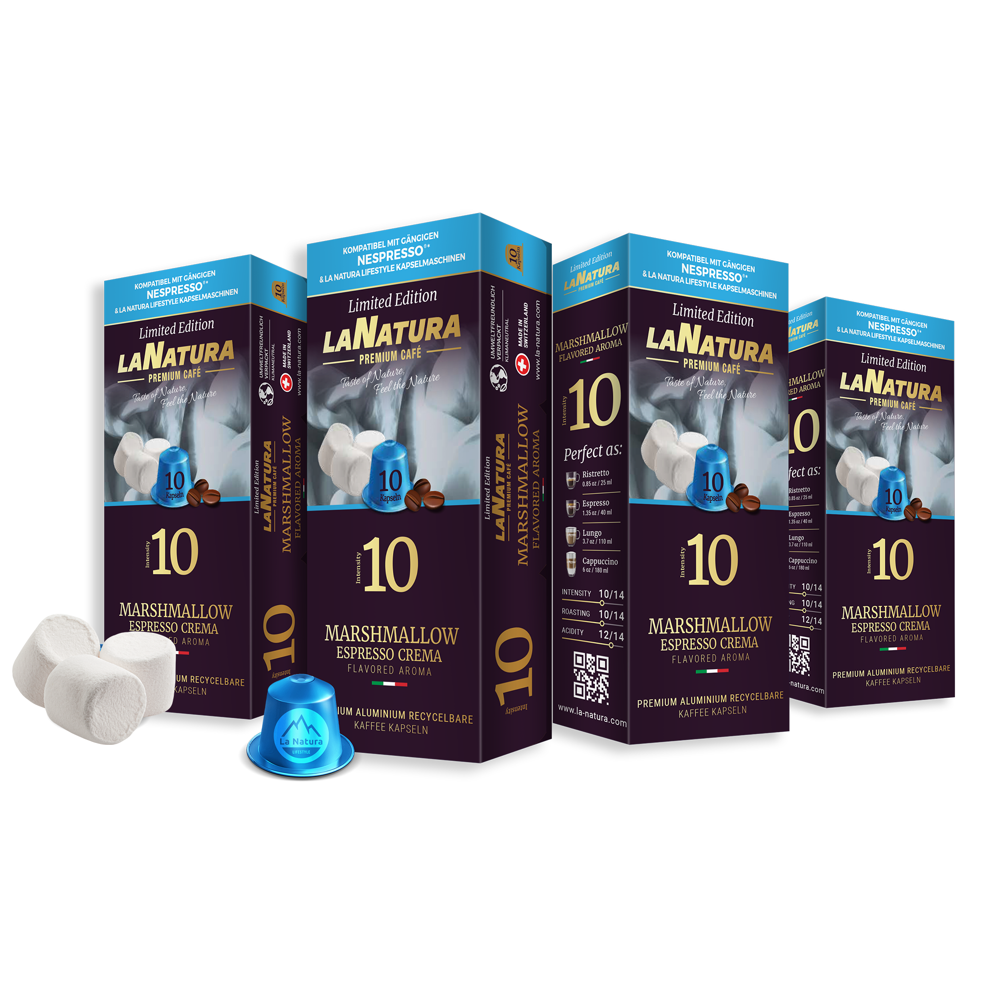 Marshmallow Espresso Crema Premium Kaffeekapseln