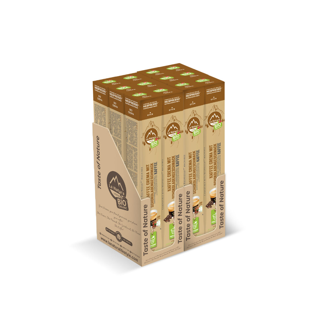 CREMA CHOCOLATE ORGANIC coffee capsules