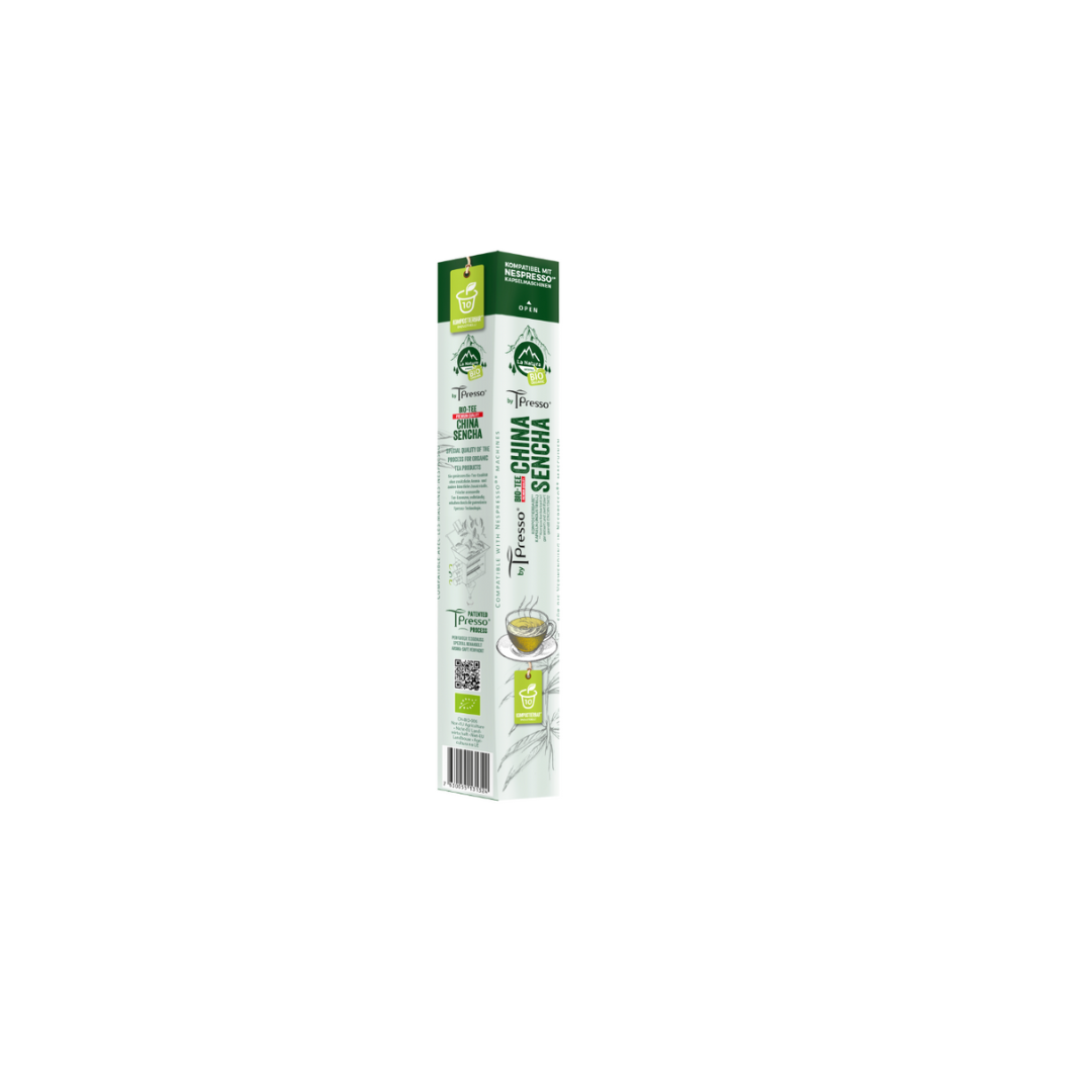 CHINE SENCHA Tpresso® Thé en capsules BIO