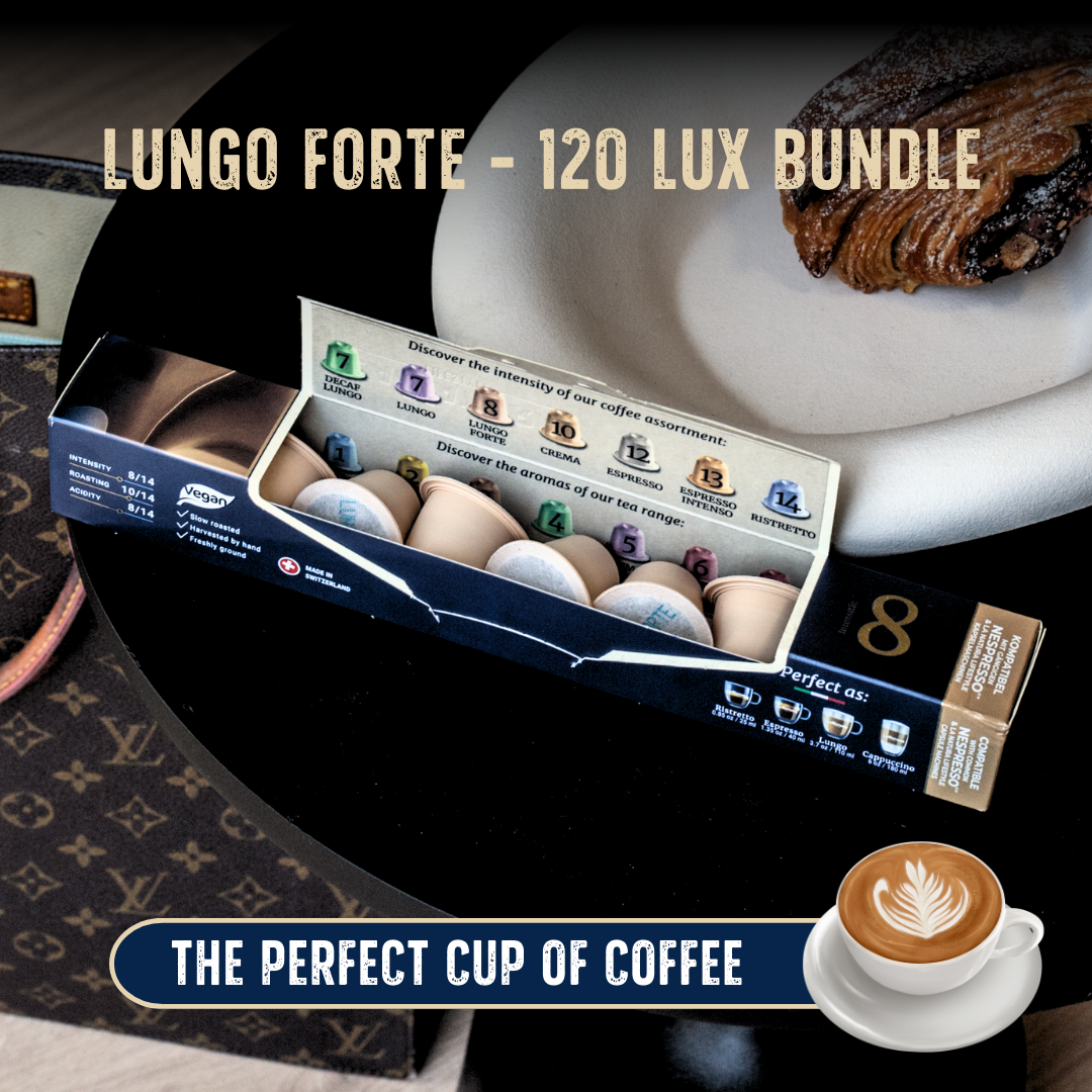 LUNGO FORTE LUX Premium coffee capsules