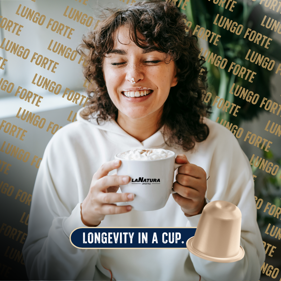 LUNGO FORTE LUX Premium coffee capsules