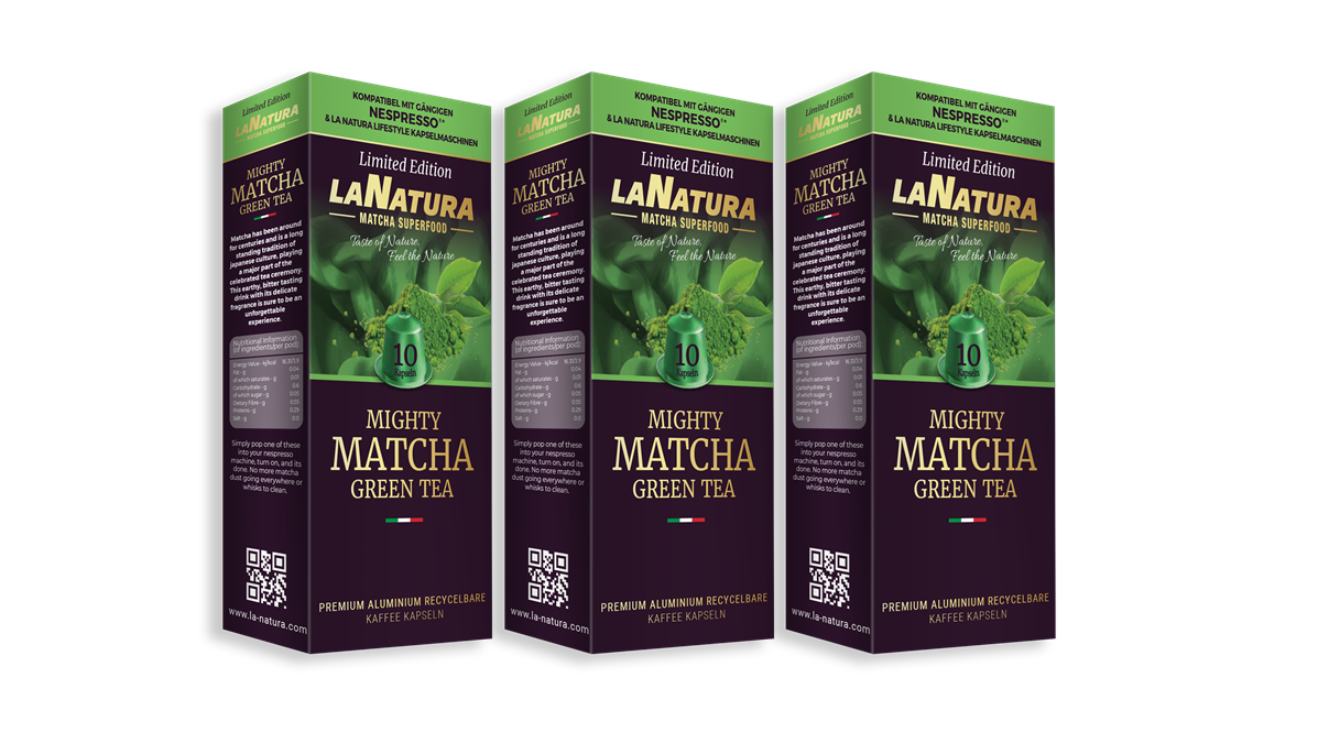 MATCHA Premium Teekapseln