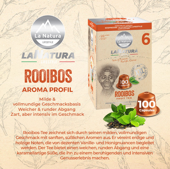 ROOIBOS ORGANIC tea capsules