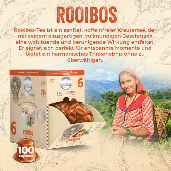 ROOIBOS ORGANIC tea capsules