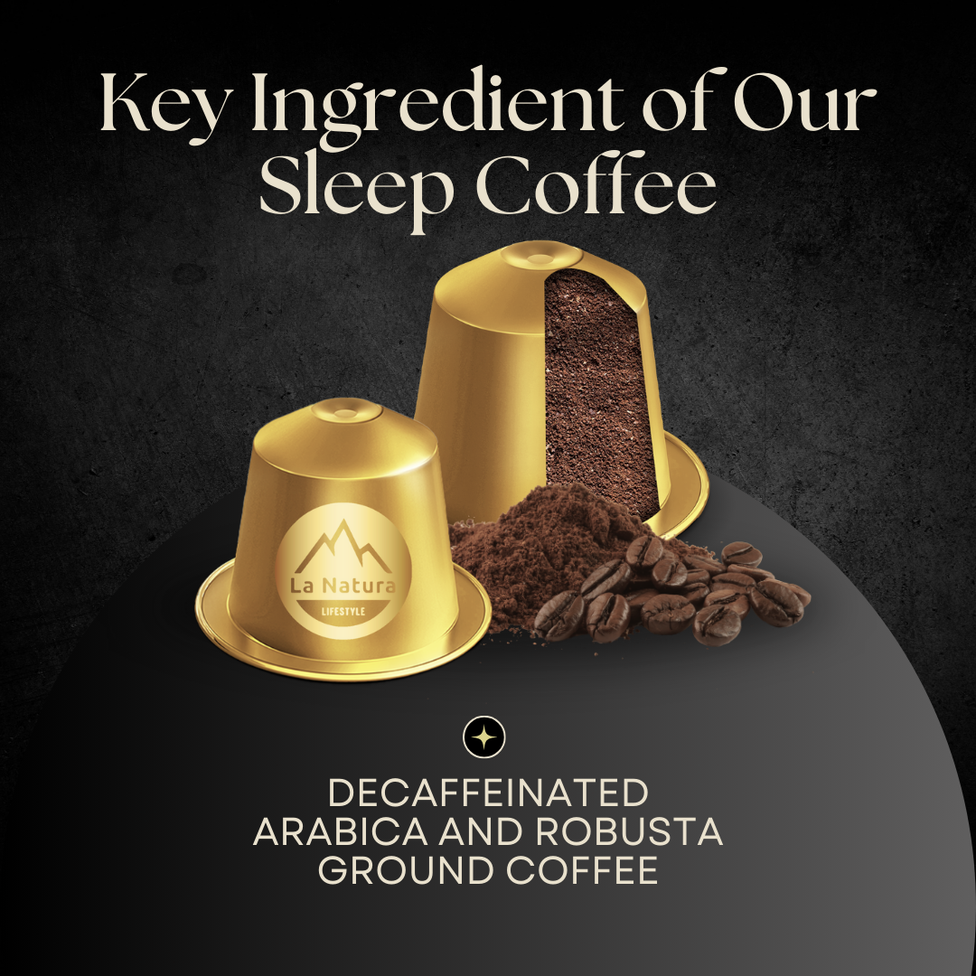 SLEEP WELL Decaf Lungo Superfood Cafe Premium Kaffeekapseln