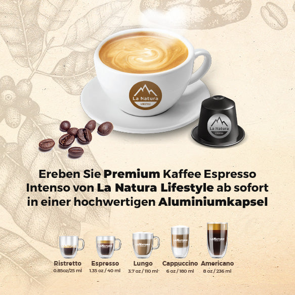 ESPRESSO INTENSO BIO SUPER BOX 100 coffee capsules