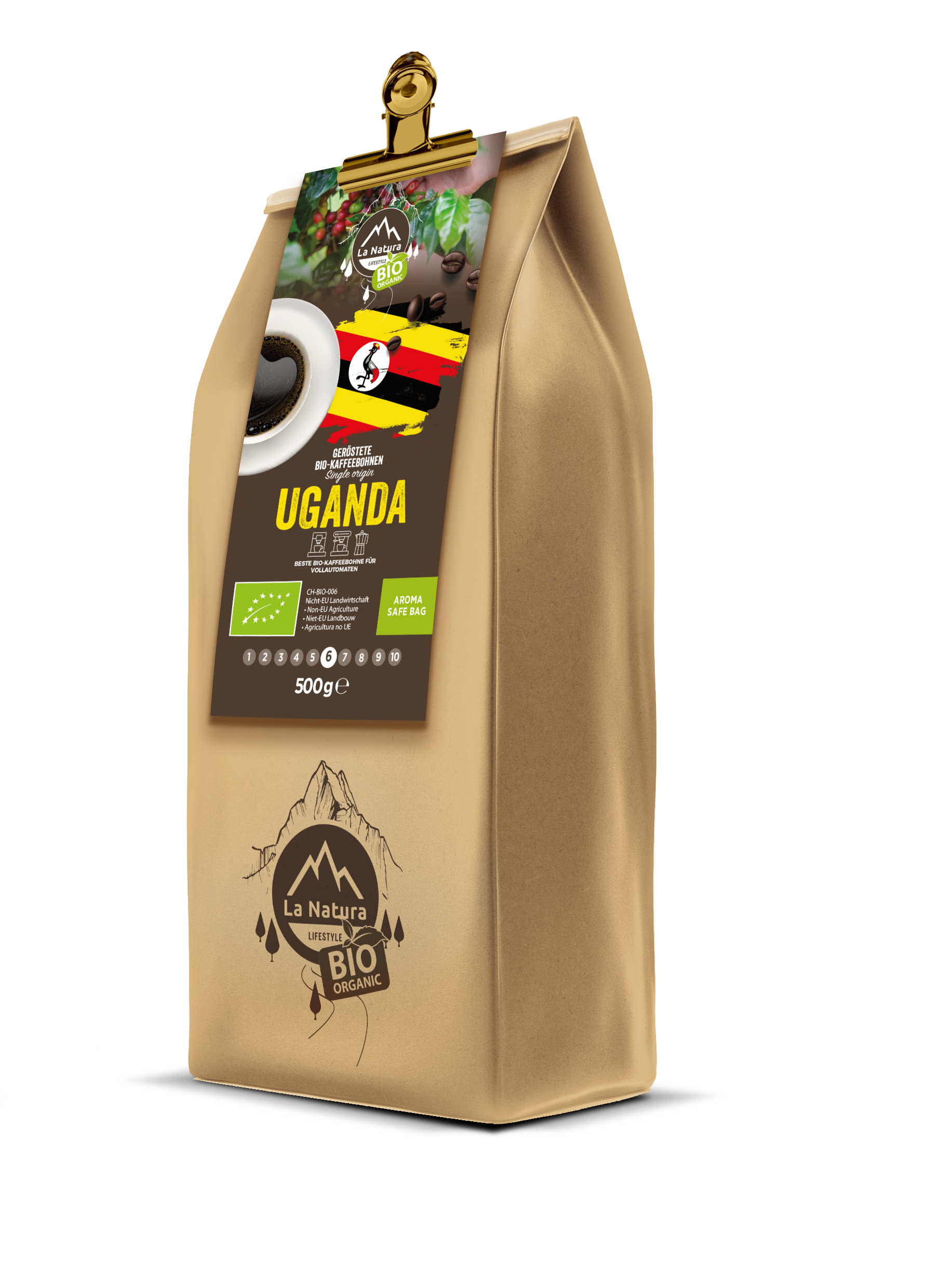 UGANDA BIO Kaffee Bohne