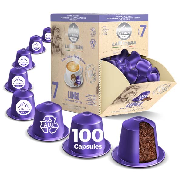 ESPRESSO INTENSO BIO SUPER BOX 100 coffee capsules