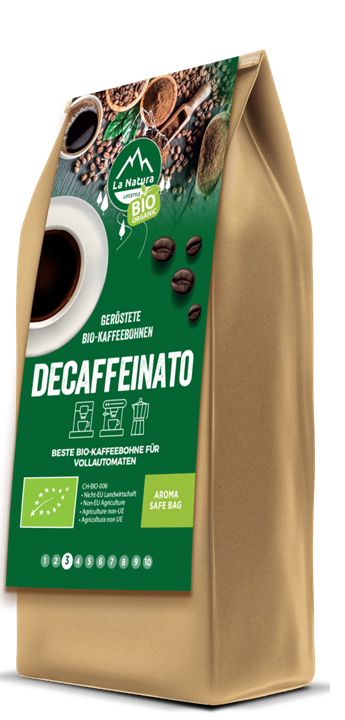 Decaffeinato BIO beans coffee