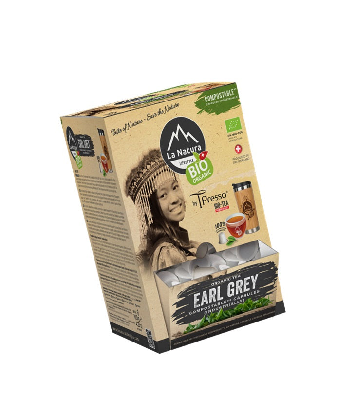 EARL GREY Tpresso® BIO Tee SUPER BOX 100 Teekapseln