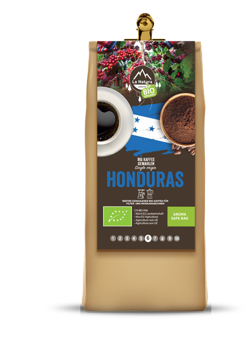 Café en grains d'origine biologique du Honduras La Natura Lifestyle