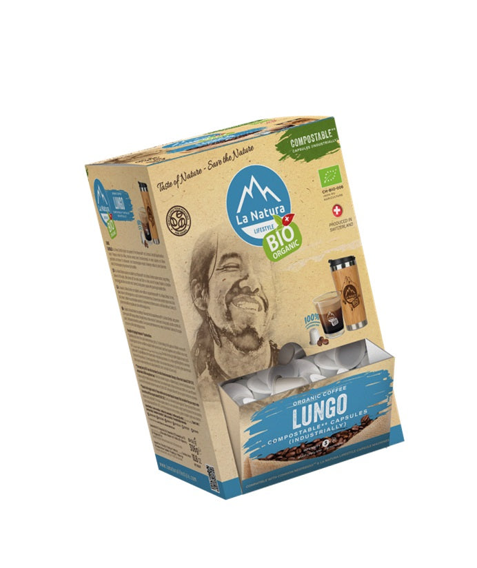 LUNGO BIO SUPER BOX 100 Kaffeekapseln