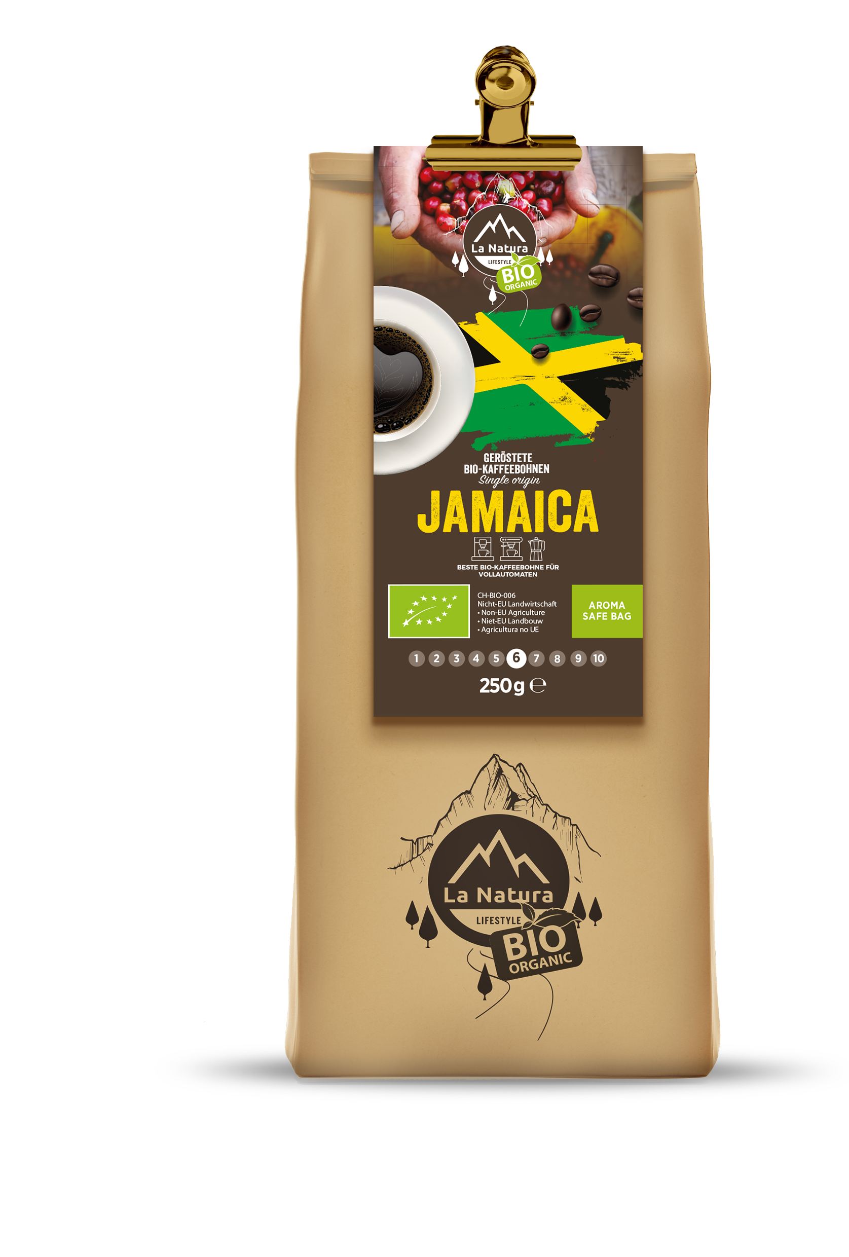 JAMAICA ORGANIC coffee bean